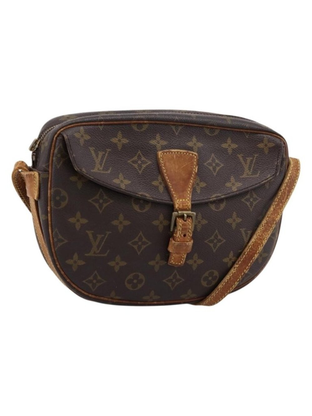 Authentic LOUIS VUITTON Monogram Jeune Fille MM Shoulder Bag M51226 LV